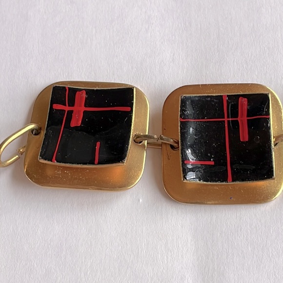 VTG 1960’s Enameled Bracelets - Picture 3 of 8